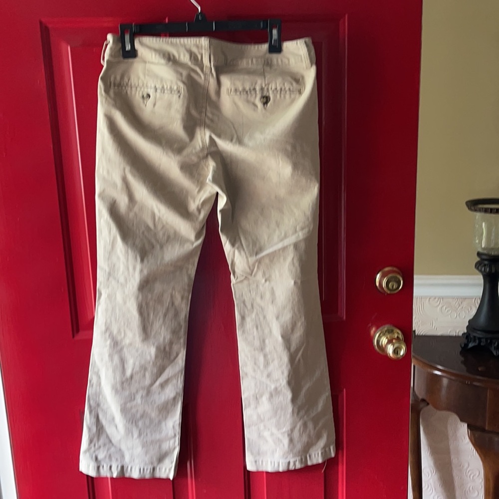 American eagle khakis boot cut sz 10 stretch - Picture 3 of 4